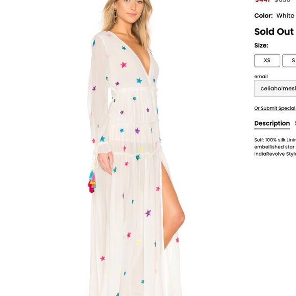 ROCOCO SAND Stellar Dress - Picture 3 of 5